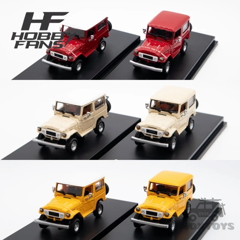 ホビーファン1:64ランドクルーザーfj40ダイキャストモデルカー