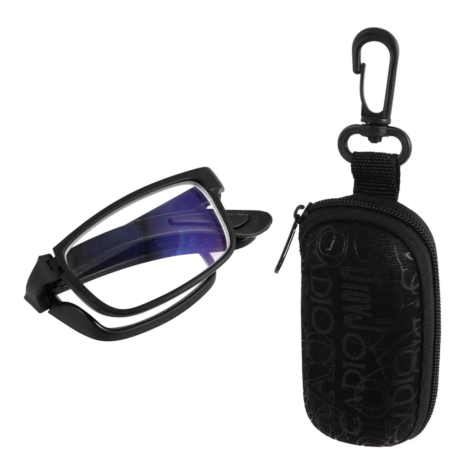 

Shortsighted Portable Baggage Glasses Men and Women Reading Resin Lenses Foldable Eyeglasses