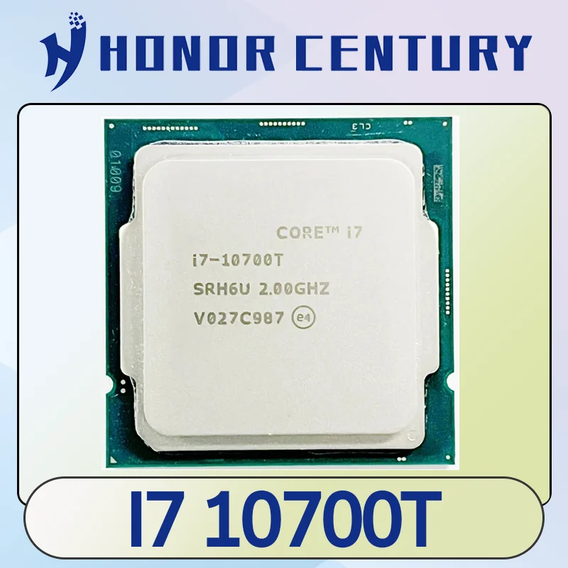 Core i7 10700T 2.0GHz 8-cores 16-threaded LGA 1200 CPU Processor