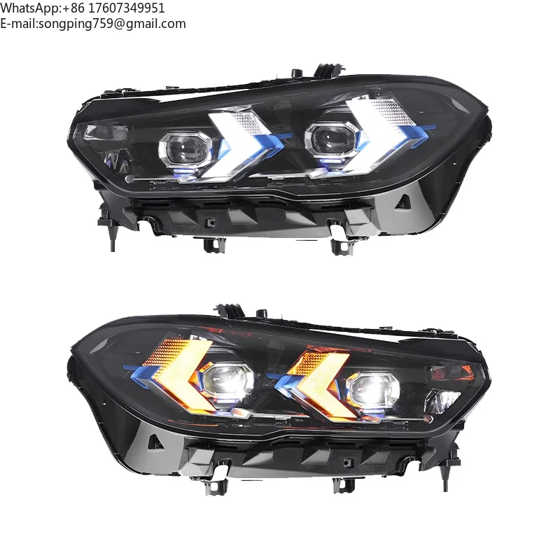 YU GUANG for Plug and Play BMW X5 G05 Head Light 19-22 Front Light New LED Headlamp DRL Headlights Assembly Car LED Headlight