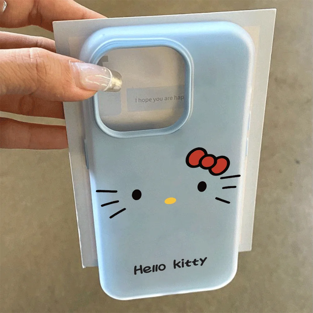 

Cute KItty Bow Pattern Jelly 2-In-1 Phone Case for Samsung Galaxy S26 Ultra S26+ S25 S24 Plus S22 S23 S21 FE A56 A55 A36 Cover