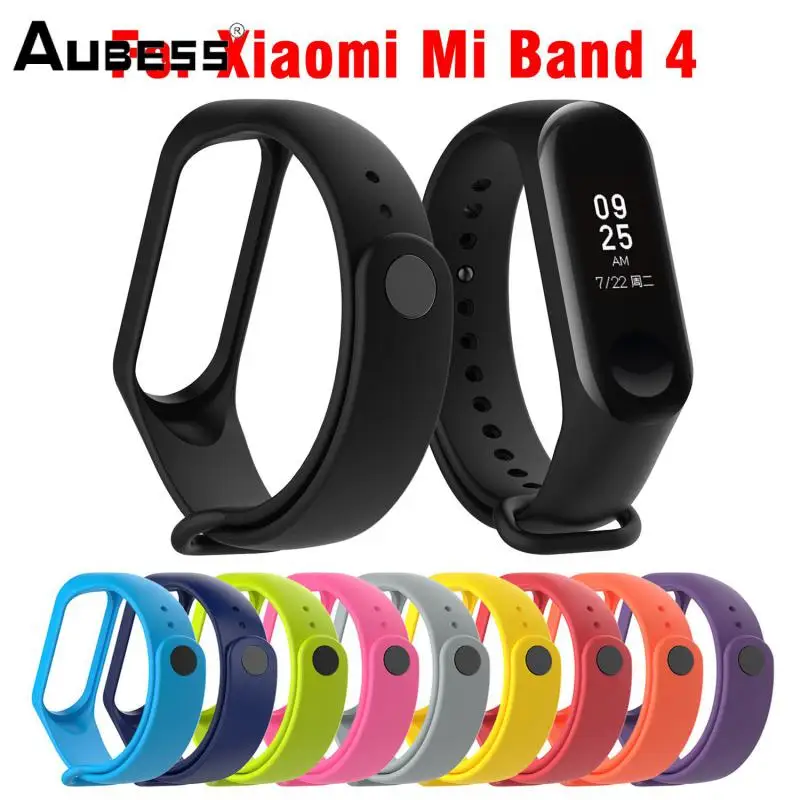 Bracelet for Mi Band 5 4 Sport Strap watch Silicone wrist strap For mi band 4 5 bracelet Miband 4 5 Strap