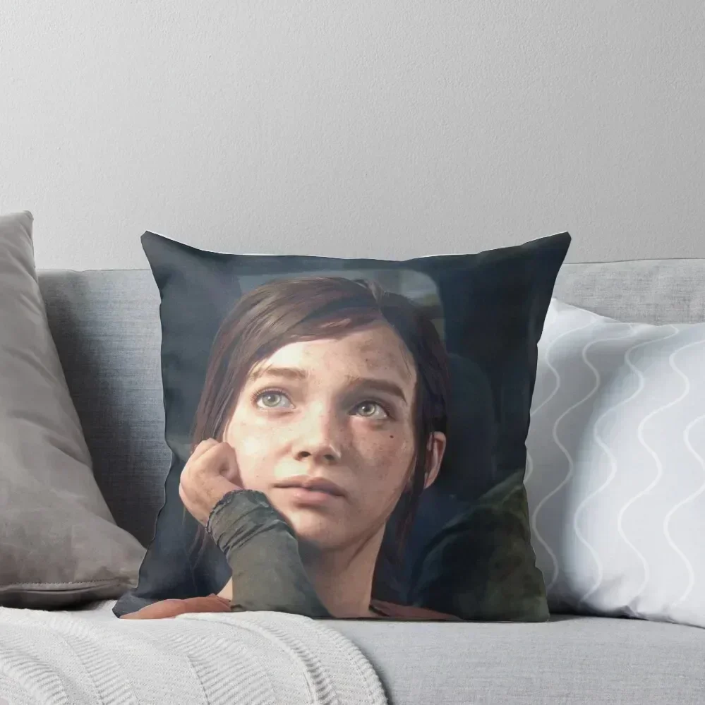 

TLOU REMAKE ELLIE Throw Pillow christmas pillowcases Cushions For Decorative Sofa Pillow Decor Decorative Sofa Cushion pillow