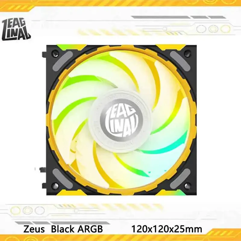 Zeaginal Zeus serisi 12cm ARGB computer case fan/Using wireless stitching Supports multi fan series connection/FDB bearings