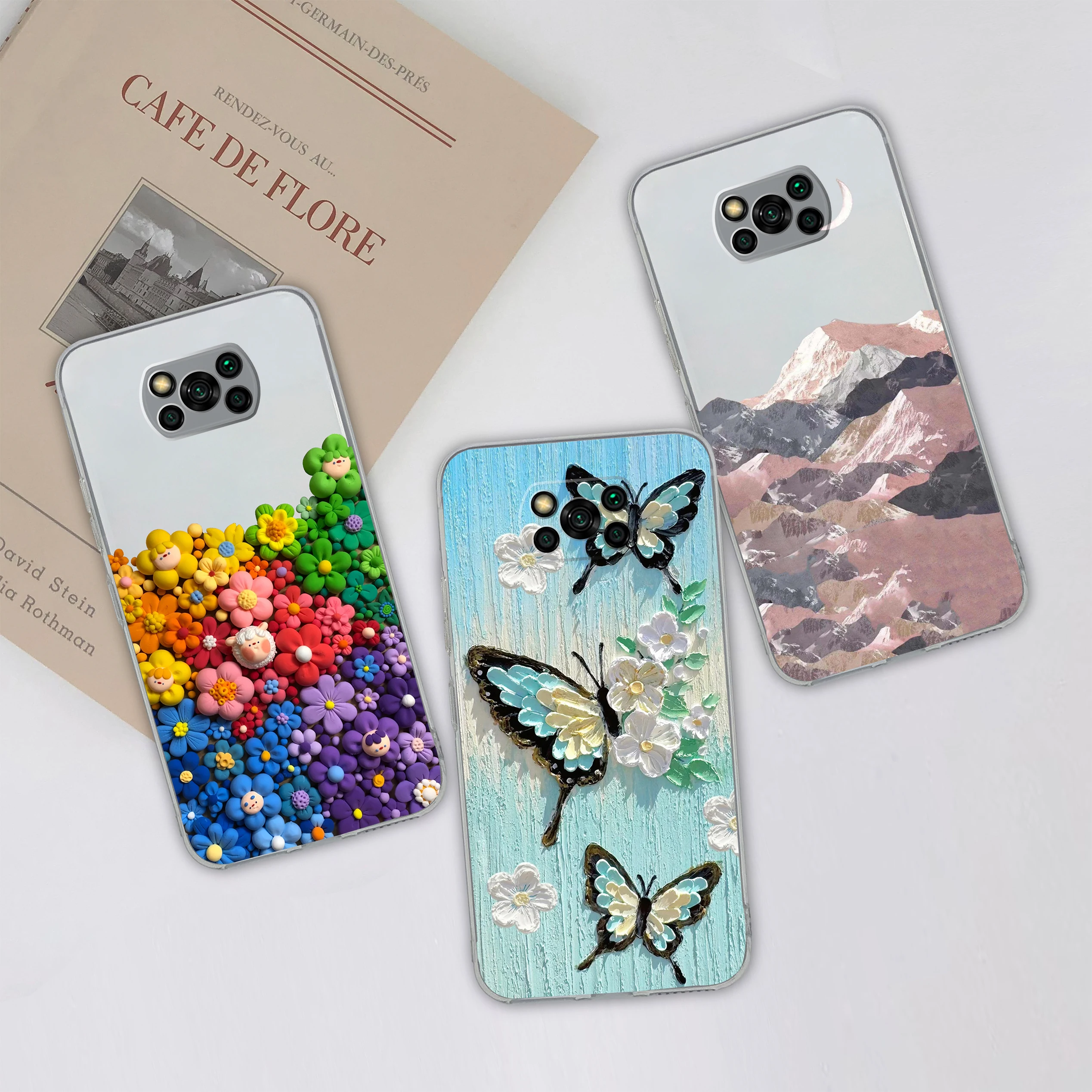 

Задняя крышка из прозрачного силикона для Poco X3 Pro GT