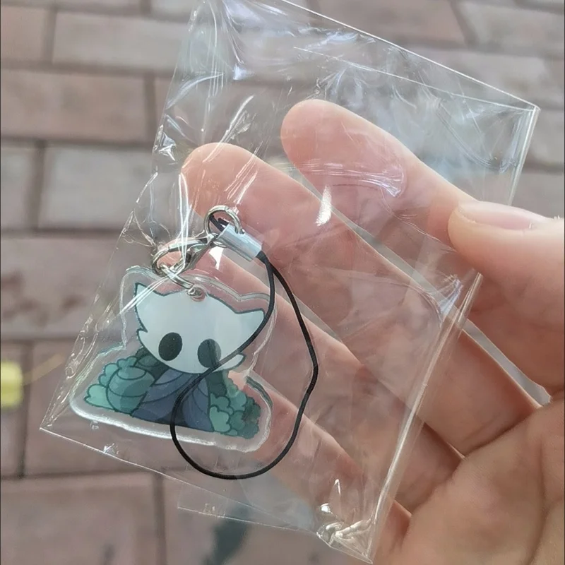 

Hollow Knight Hornet The Knight Cartoon Waterproof Acrylic Keychain Car Key Decoration Backpack Zipper Accessories Girl's Gift