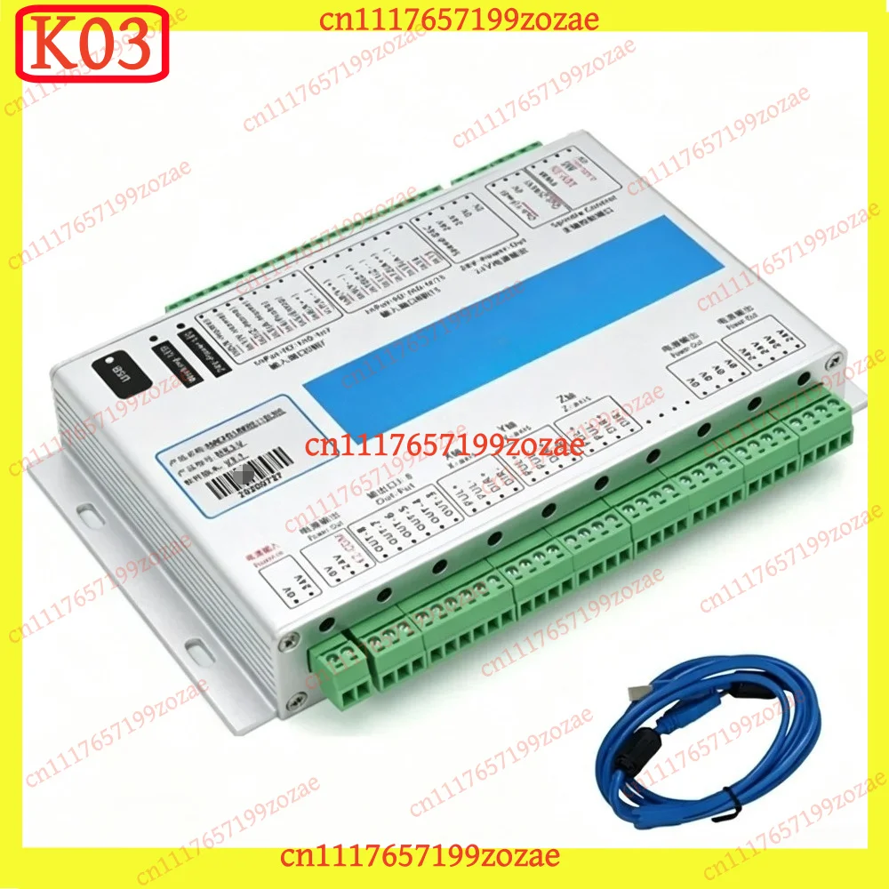LK 3/4/6-Axis CNC Motion Control Board USB Ethernet 2000KHz with Wireless Handwheel for Mach3, Replacement Parts