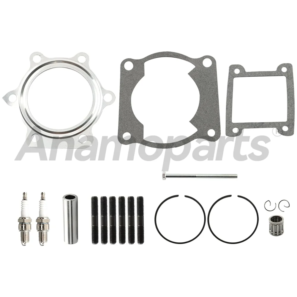 STD 66 MM Motor Cylinder Piston Gasket Top End Rebuild Overhaul Kit for 1988-2006 Yamaha Blaster 200 YFS200 cc 2XJ-11311-02-00