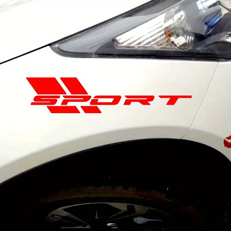 Sport Laser Sticker Waterproof Abrasion Resistant for Car Light Hood Window