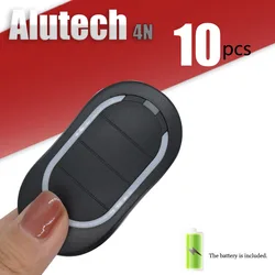 Alutech AT-4n Remote Control 433.92MHz 4 Buttons Garage Door Learning Code Barriers Automation Keychain Automatic 2-20PCS