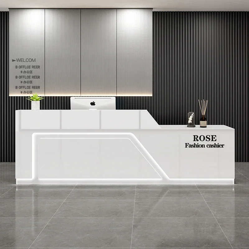 

Reception Shop Cashier Counter Bakery Cashier Checkout Salon Counter Supermarket Cashier Mueble Para Negocio Bar Furniture