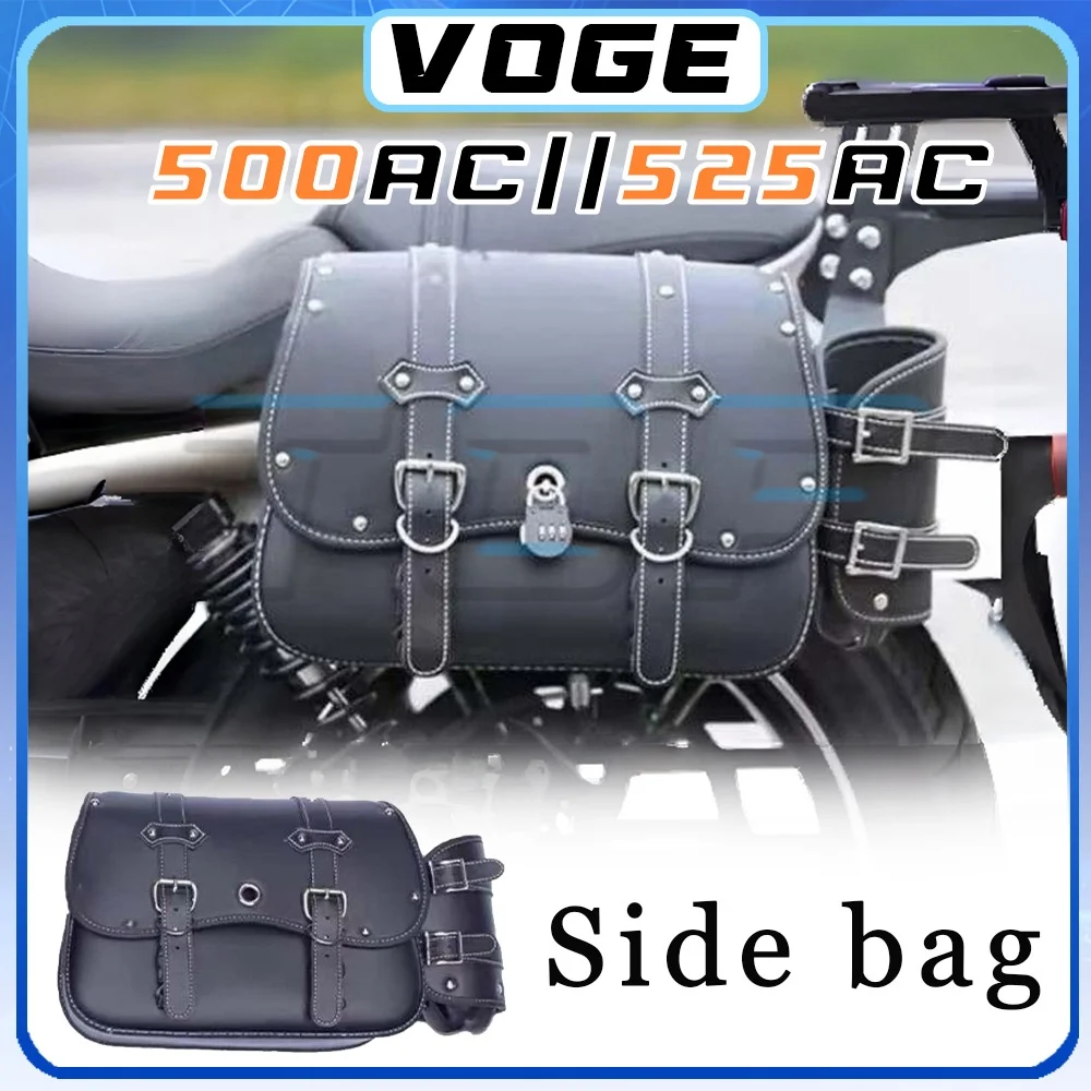 For VOGE 500AC//525AC large capacity side case 500ac//525ac 525ac//500ac 525AC//500AC quick-release side bag