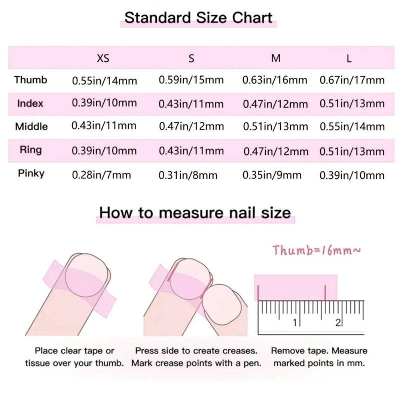 10 Uds uñas cortas de pico de pato labios rojos remache a cuadros estrella decorada puntas de uñas postizas