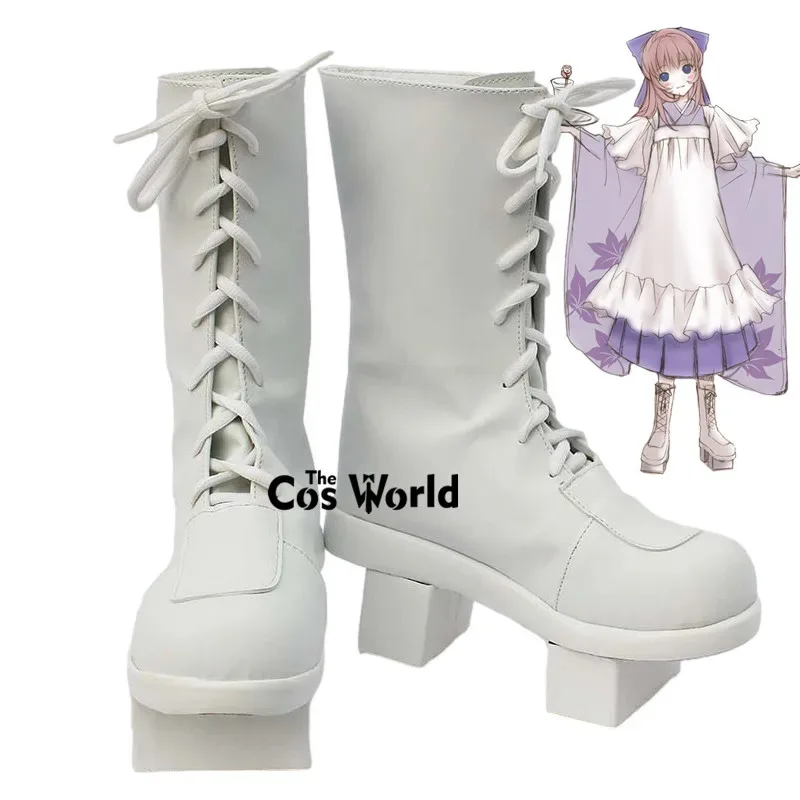 Mil flores de cerejeira senbonzakura luka anime personalizar cosplay geta sapatos botas