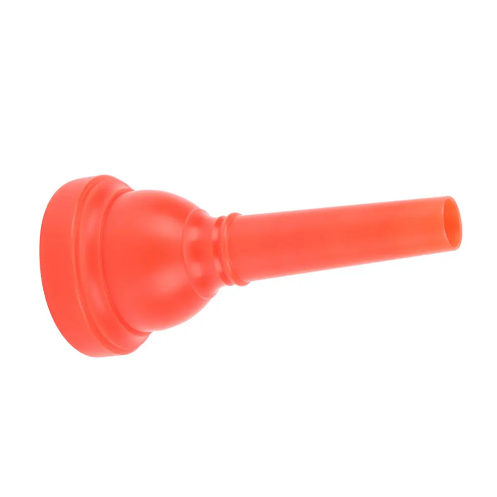 Substituição branca do bocal do chifre do tenor para o bocal plástico puro do trombone do desempenho dos jogadores