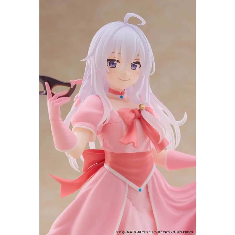 มีสินค้าในสต็อก ของแท้จาก Taito Coreful Wandering Witch: The Journey of Elaina ‌   โมเดลตุ๊กตาอนิเมะมาสเคอเรดสำหรับตกแต่งโต๊ะทำงาน