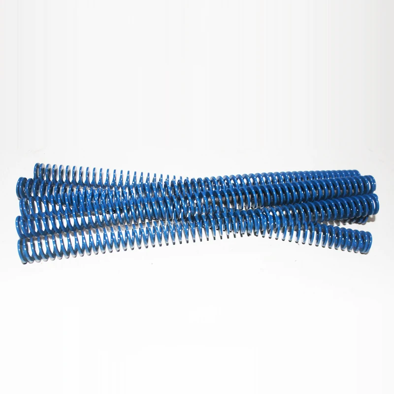 Creamily Heavy Load Spiral Stamping Compression Mould Die Spring Outer Diameter 20mm Inner Diameter 10mm Four-Color Hot Sale
