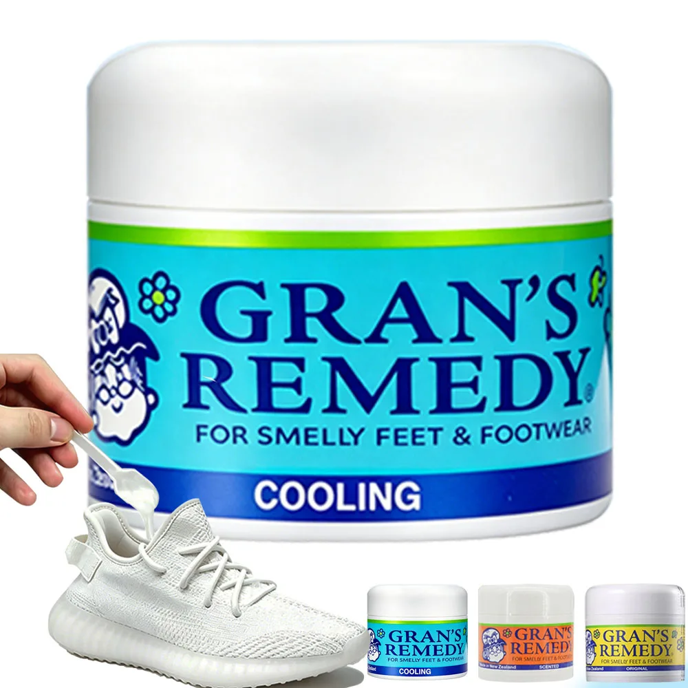 3pcs/5pcs Newzealand Grans Remedy Original Foot Care Powder Smelly Footwear Treatment Foot Odour Control Original/Mint/Scented