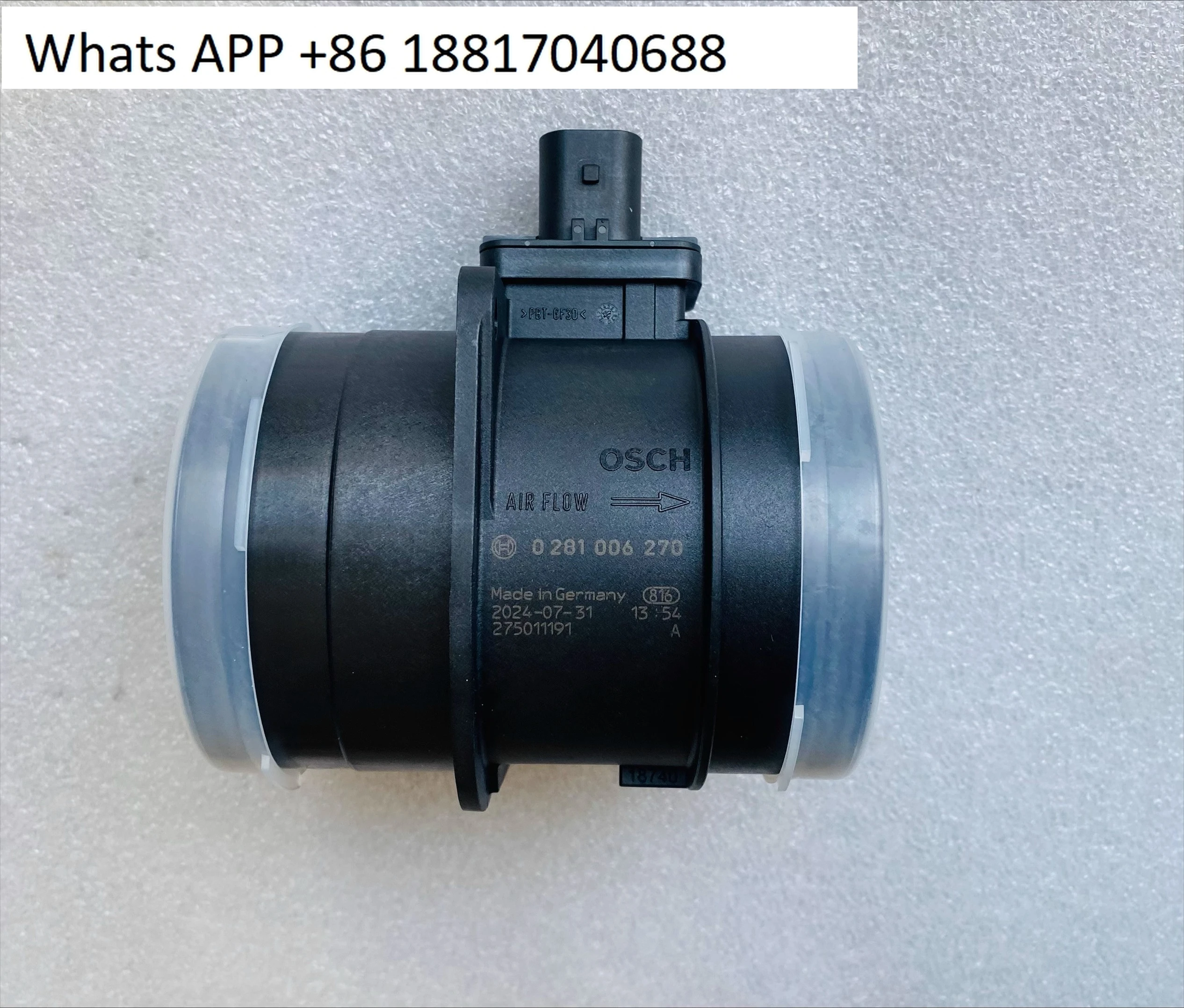 

Air flow meter 0281006270 with Quanchai Yunnei and other light truck engines 4410203900200