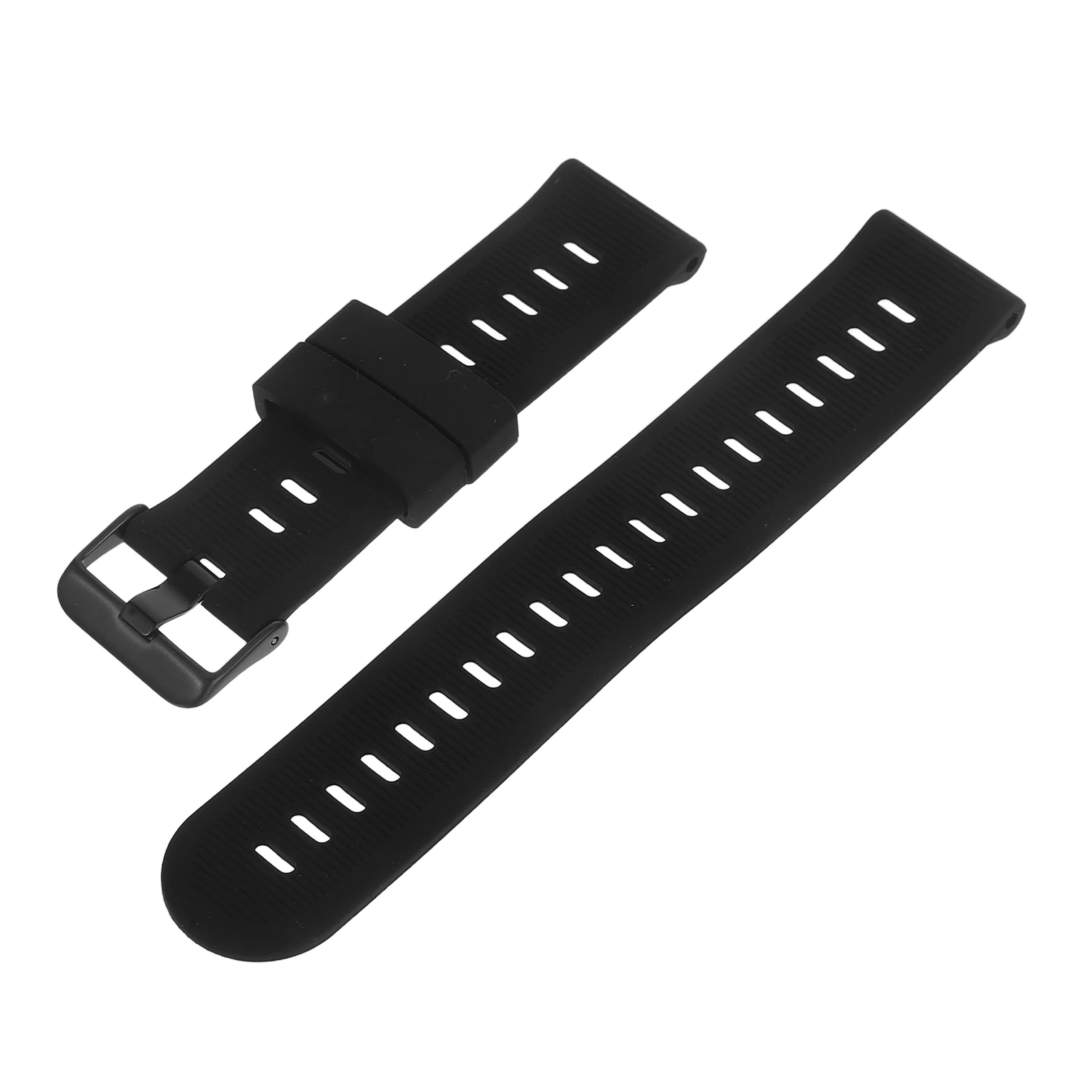 

Silicone Watch Strap Black Pc Durable Adjustable Anti-Drop Hard Rubber Compatible For Garmin Forerunner 945 935 Versatile