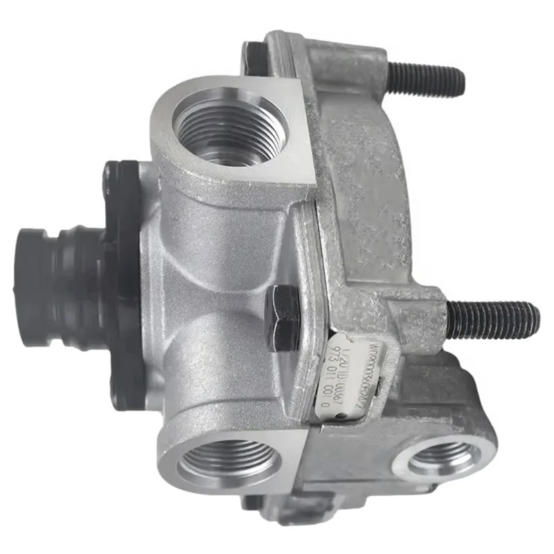 AU28-WG9000360524 Truck Sitrak Relay Valve Middle Rear Axle Brake Pipe Air Valve For Howo T7H SMT Relay Valve 9730110010