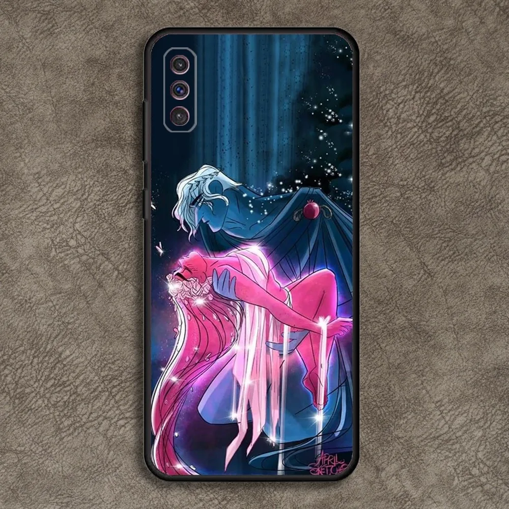 Lore Olympus Phone Case for SamsungA 91,80,73,72,71,70,53,52,51,42,41,40,32,31,30,22,21,20,13 S 4G 5G Soft Black Case