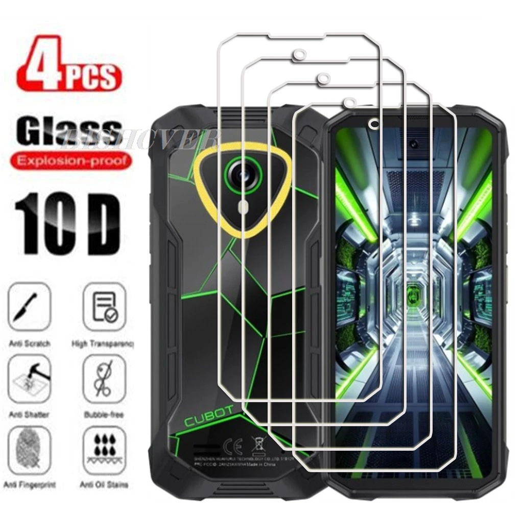 4Pcs 9H HD Tempered Glass For Cubot KingKong Mini 4 4.7