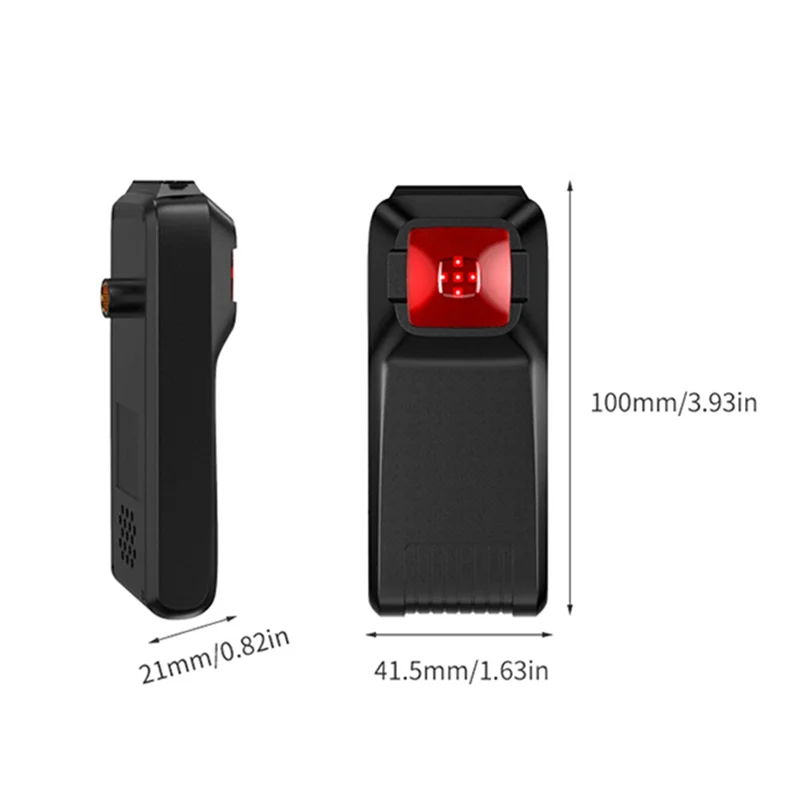 A52T Fahrrad Radar Rücklicht Wasserdichte Bremse Sensing Lampe Fahrrad Rück Sensor Für Radfahren Cyclocomputer