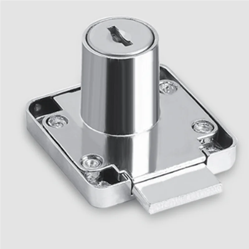 Ежедневный замок для ящика офисного стола, цинковый сплав, противоугонный замок для мебельного шкафа, замок для картотеки, тот же ключ