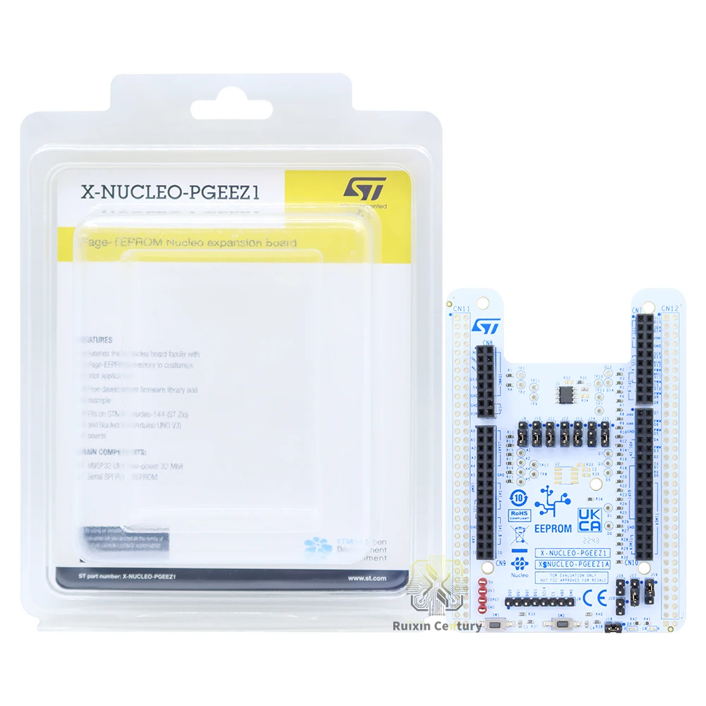 FOR STMicroelectronics X-NUCLEO-PGEEZ1 M95P32 32Mbit SPI EEPROM Expansion Board Single Dual Quad 80MHz for Nucleo