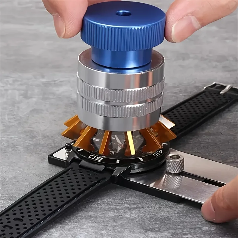 

Набор инструментов для открытия стального корпуса часов, профессиональный инструмент для снятия задней крышки часов, необходимые аксессуары для замены стекла часов