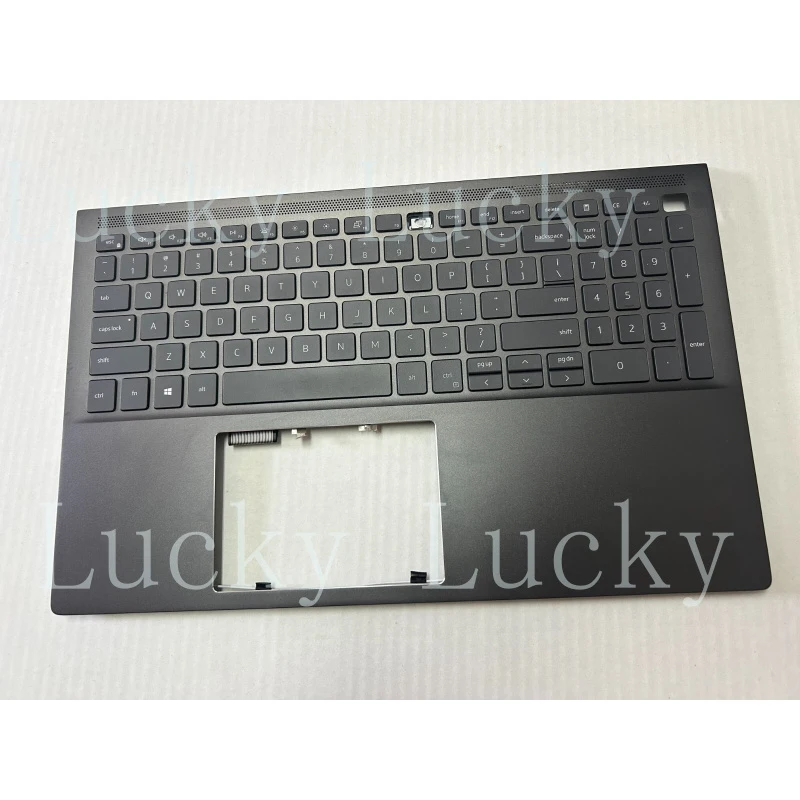 

f Genuine for Dell Vostro 15 7500 Palmrest US Backlit Keyboard P/N- 8DX59 08DX59