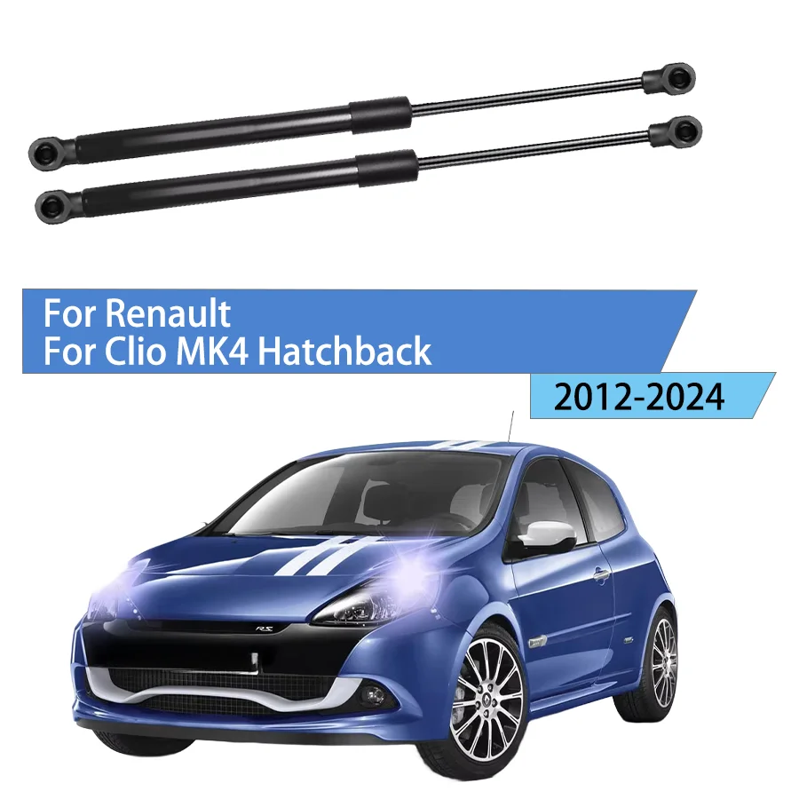 2X Rear Boot Tailgate Gas Spring Struts For Renault For Clio MK4 Hatchback 2020-2012-2024