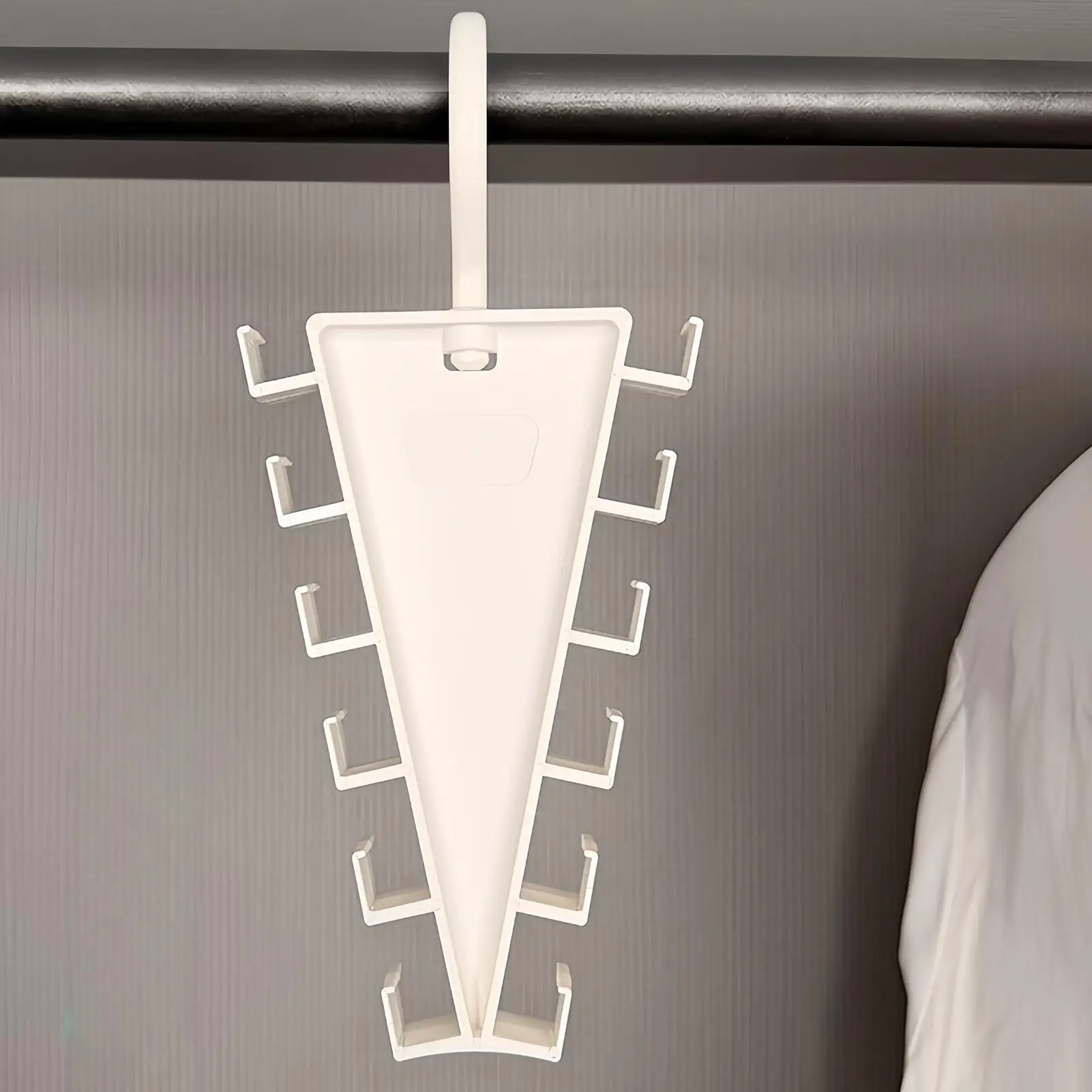 V-Shape Anti-Slip Hook T Shirt Hangers V-Shape Multi Hook Closet Hanger Organizer Space Saving Hangers Wardrobe   JJ1978
