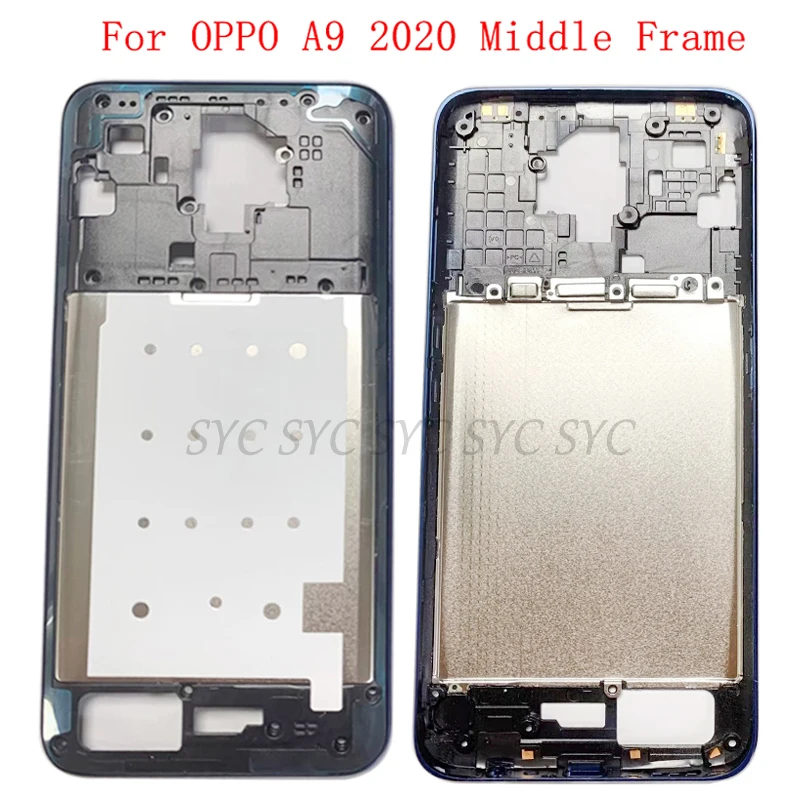 

Middle Frame Housing LCD Bezel Plate Panel For OPPO A9 2020 A11X Phone Metal LCD Frame Repair Parts