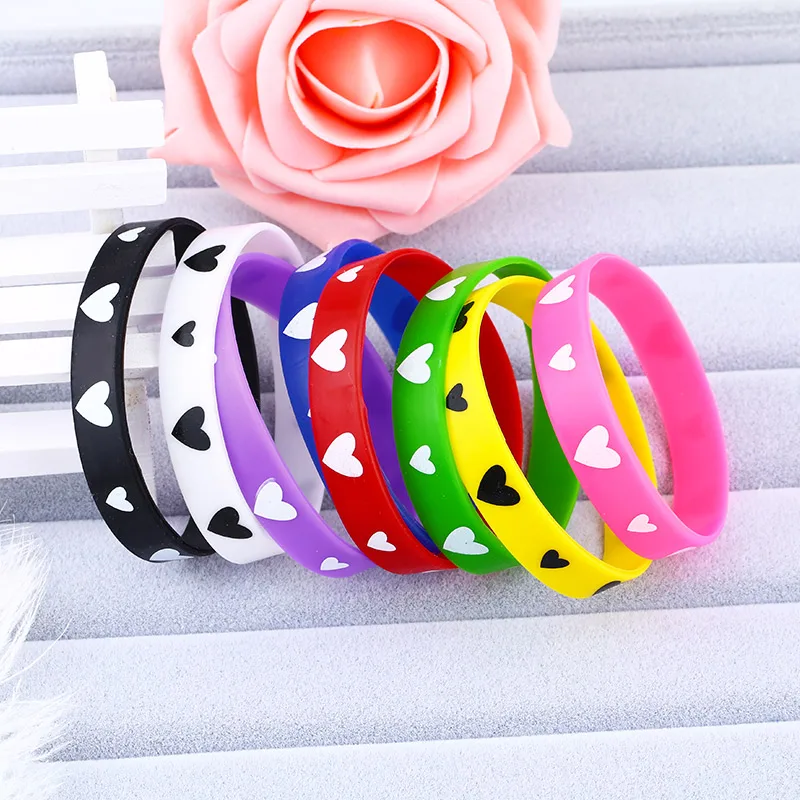 FLOLA Multi Colors Jesus Silicone Bracelets Fashion Sport Fitness Rubber Adjustable Wristband Bracelets & Bangles Gift brta68