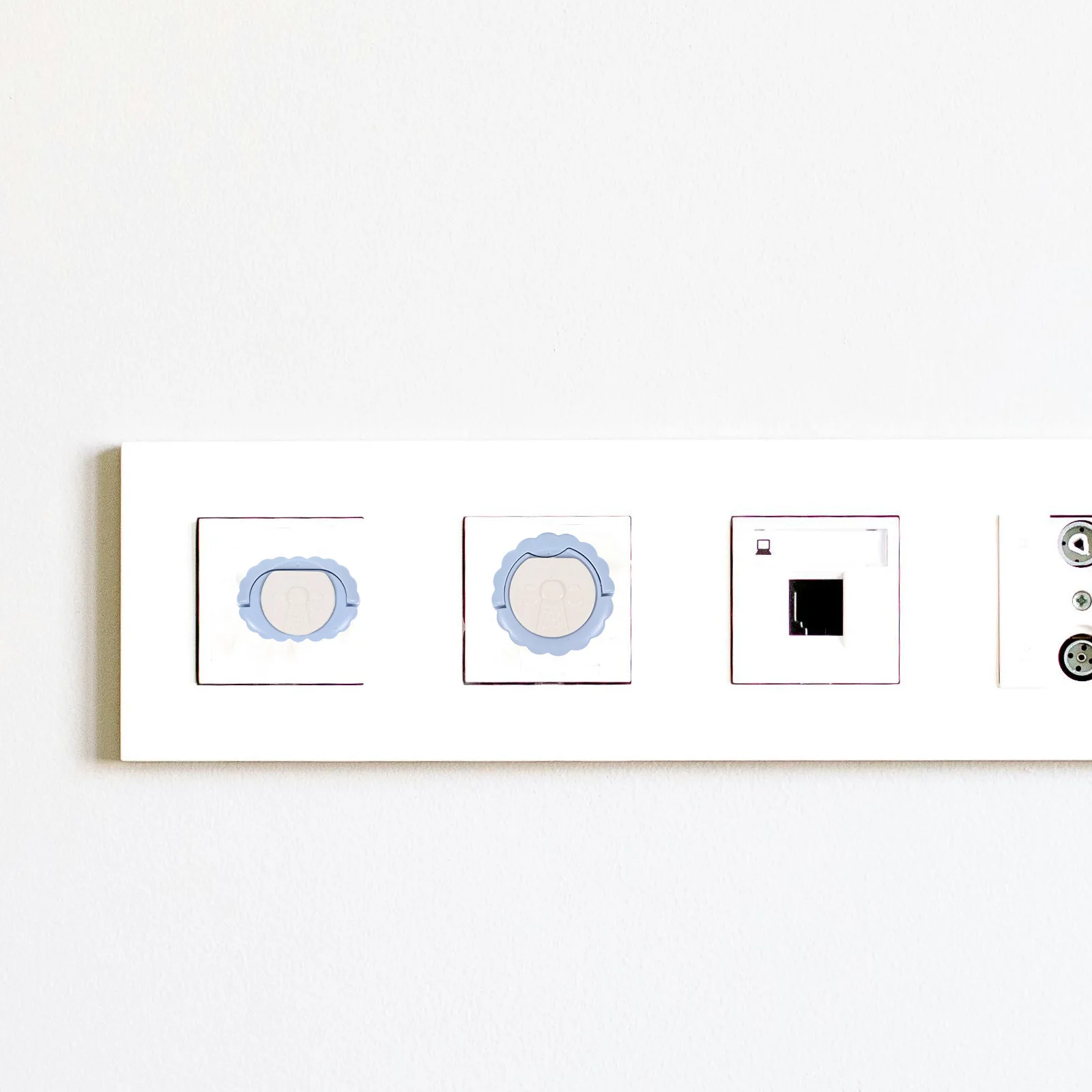 

12 шт., крышки для розеток, защита детей, пластиковые крышки для розеток, сменные электрические защитные крышки, мультяшная крышка для розеток