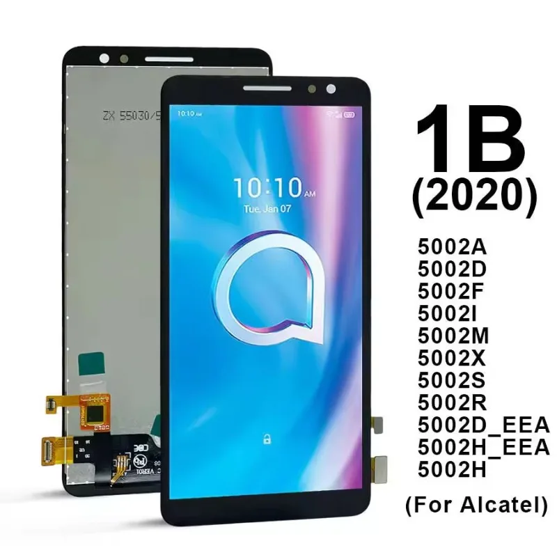 Smartphone Repair Supplies Integrated LCD Display Assembly For Alcatel 1B 2020 Models 5002A 5002D Screen Replacement Accessories
