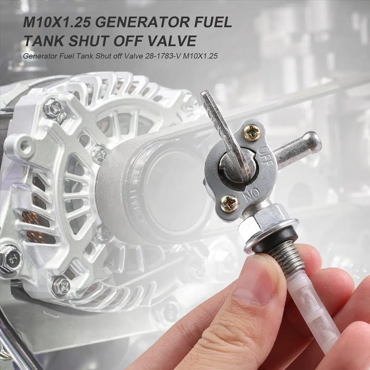 

Клапан остановки подачи топлива для генератора BABQ 28-1783-V M10X1.25