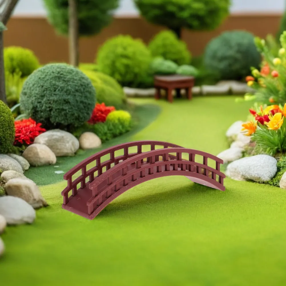 Mini Arch Bridge Lightweight Design for Fairy Garden Bonsai Plant Pot Micro Landscaping Decoration Miniature Arch Bridge