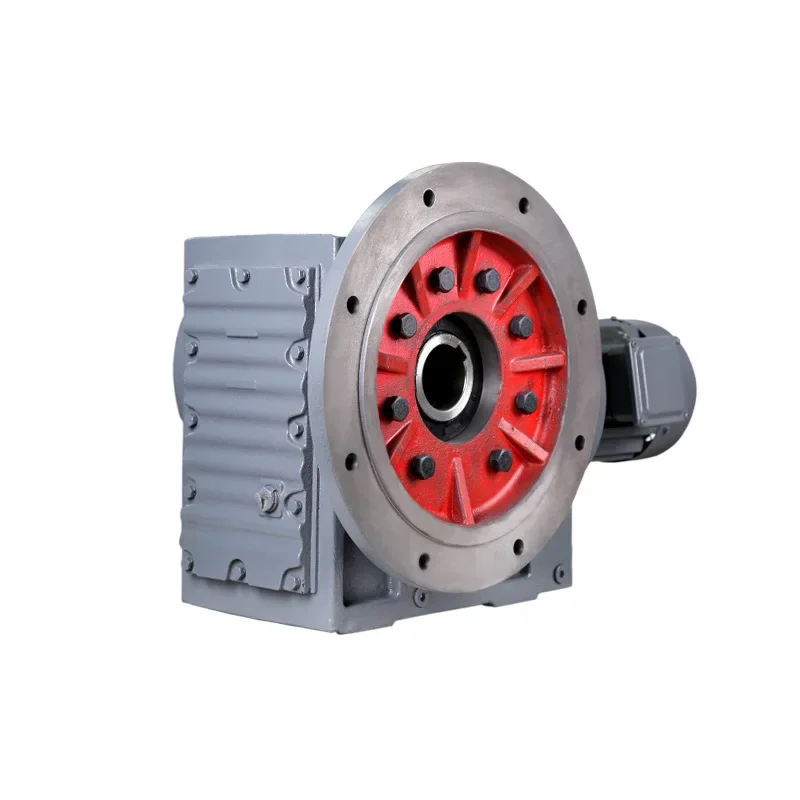 Helical gear hardened surface spiral bevel gear reducer