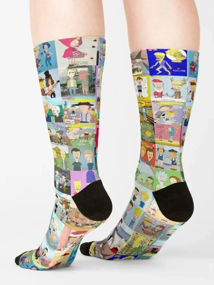 beavis and butt-head Socks summer designer compression christmas gifts Boy Socks Women's