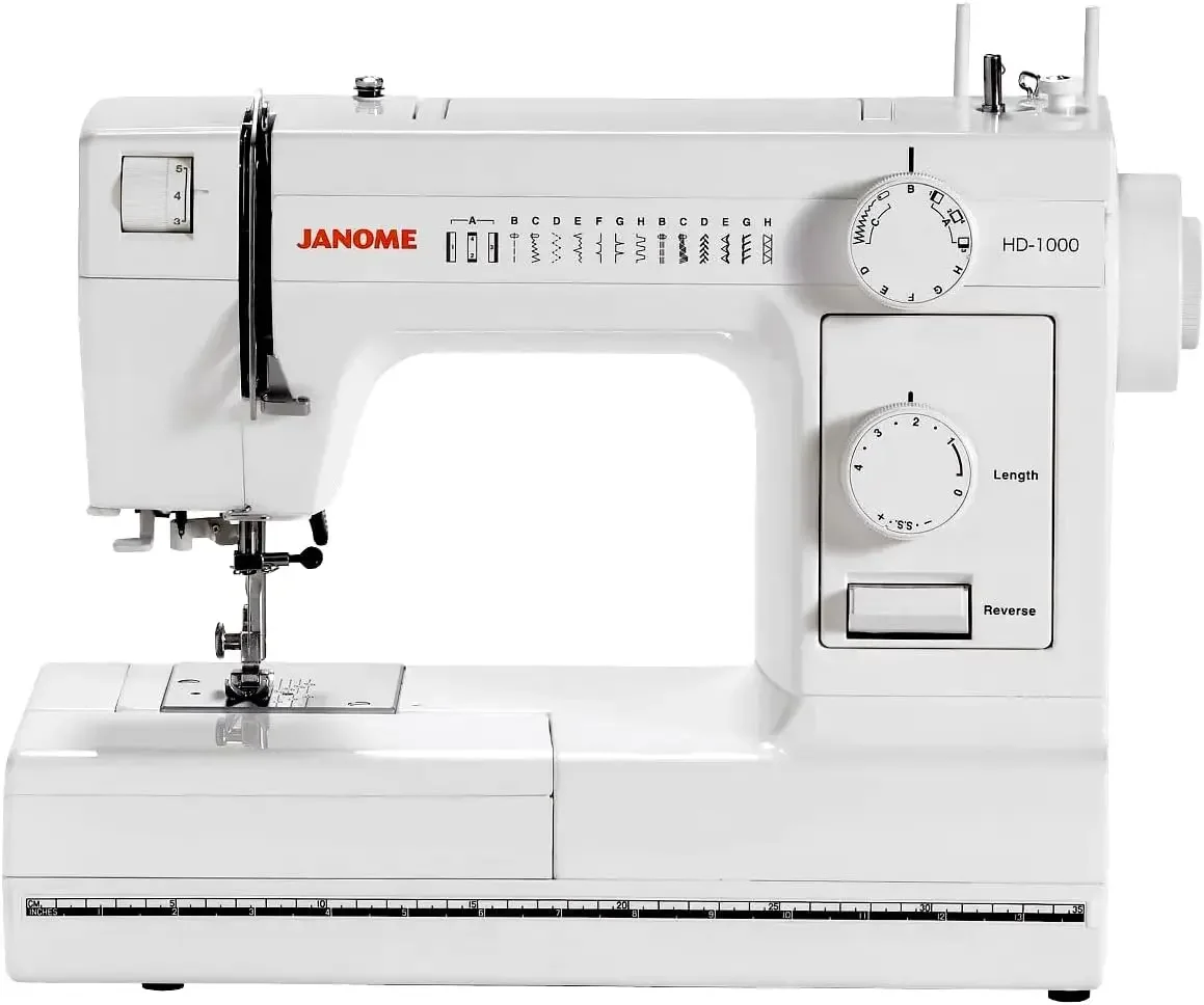 

Janome HD1000 Heavy-Duty Sewing Machine with 14 Built-In Stitches