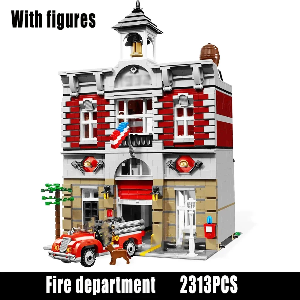 Creatoring Expert Pet Book Shop Town Hall Downtown Diner Model Moc Modular Building Blocks Brick Bank Cafe Corner Toys Parisian