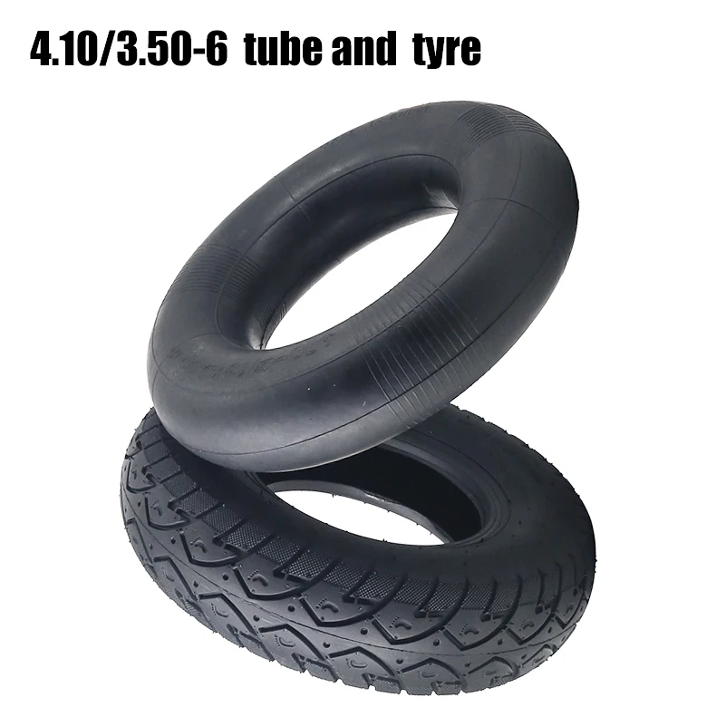 

4.10/3.50-6 Scooter Tires 6" Lawn Mower/Snow&Mud Tyre inner outer tyre mobility scooter tire