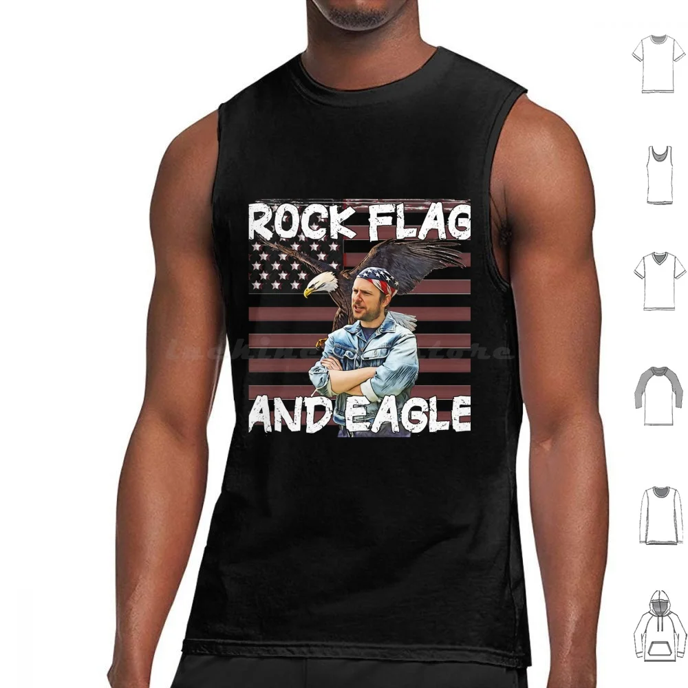 Camisetas sin mangas con bandera de rock y águila, chaleco sin mangas, siempre soleado en filadelfia, siempre soleado, Iasip siempre soleado