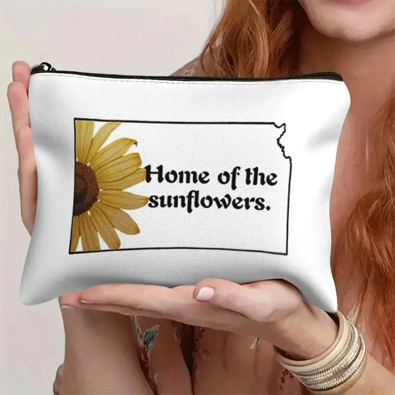A Small Cosmetic Pouch with a Zipper Ideal for Travel Gifts for Sisters and Friends Business Fitness Camping and for Daily Use