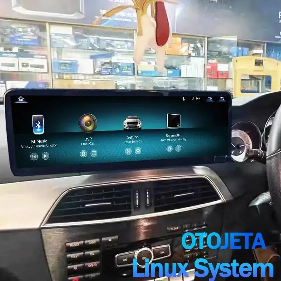 RHD Linux For Mercedes Benz C GLK E A B GLA CLS Class NTG4.0 4.5 5.0 Carplay GPS 14.9 inch Car Video Players Multimedia Screen