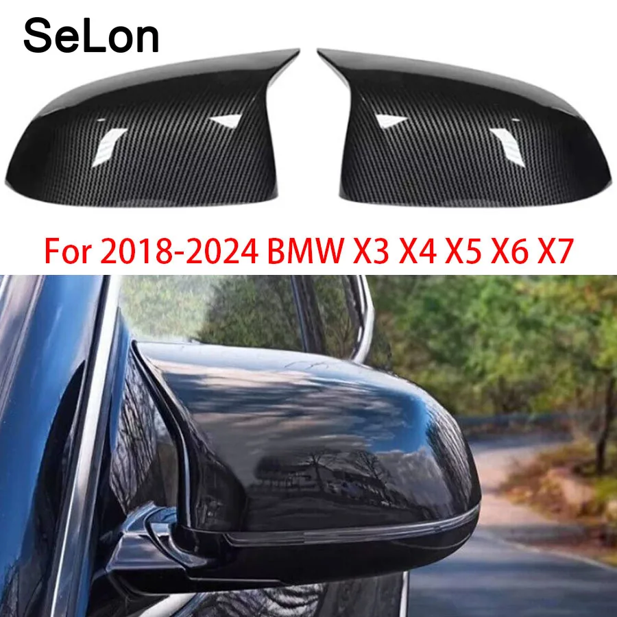 

For 2018-2024 BMW X3 X4 X5 X6 X7 (G01 G02 G05 G06 G07) Rearview Mirror Cover 51162446964 51162446965 51168496623 51168496624