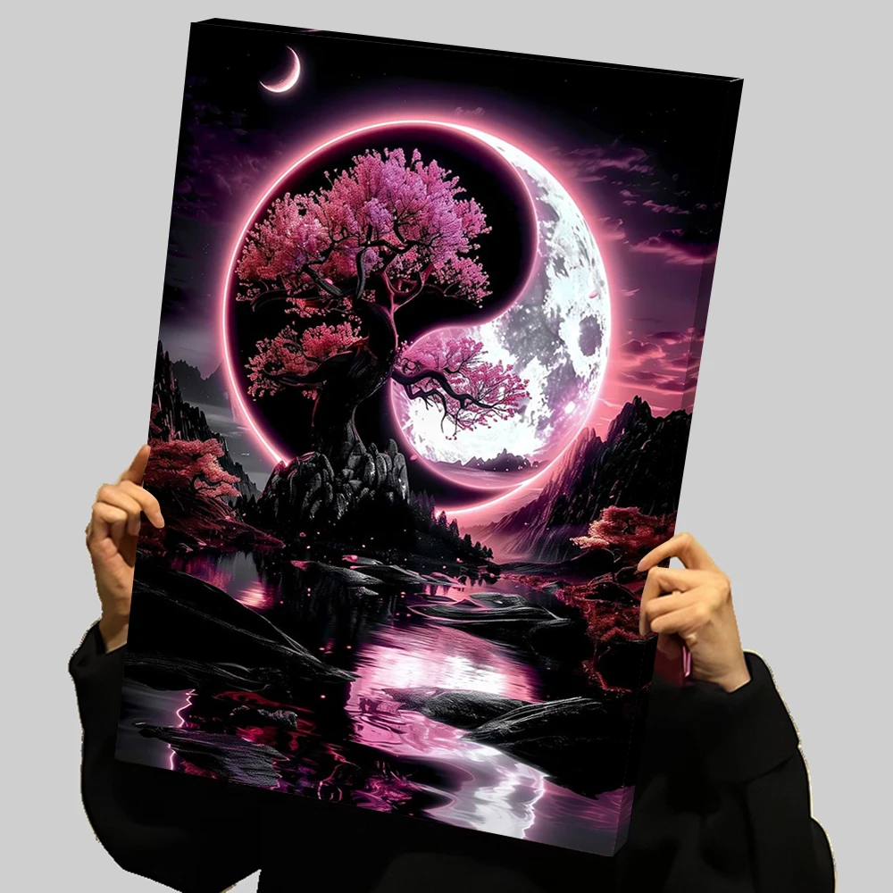 Affiche imprimée de sérénité et de tranquilité, peinture sur toile personnalisée, Art mural, décorations de salon, décoration de maison moderne, décor de jeu